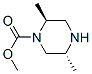 1-Piperazinecarboxylicacid,2,5-dimethyl-,methylester,(2s,5r)-(9ci) Structure,548762-61-4Structure