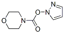 Morpholine,4-[(1h-pyrazol-1-yloxy)carbonyl ]-(9ci) Structure,548767-62-0Structure