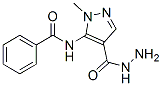 1H-pyrazole-4-carboxylicacid,5-(benzoylamino)-1-methyl-,hydrazide(9ci) Structure,548775-39-9Structure