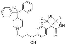 Fexofenadine-D6 Structure,548783-71-7Structure