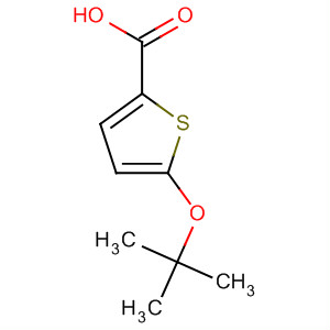 5-叔丁氧基噻吩-2-羧酸結(jié)構(gòu)式_54889-42-8結(jié)構(gòu)式