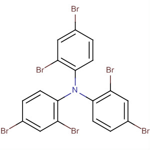 三(2,4-二溴苯基)胺結構式_5489-72-5結構式