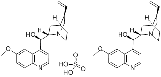 奎寧硫酸鹽結(jié)構(gòu)式_549-56-4結(jié)構(gòu)式