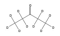 3-戊酮-D10結(jié)構(gòu)式_54927-77-4結(jié)構(gòu)式