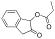 1,3-Dihydro-1-(1-oxopropoxy)-2h-inden-2-one Structure,54932-89-7Structure