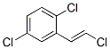 1,4-Dichloro-2-(2-chloroethenyl)benzene Structure,54935-00-1Structure