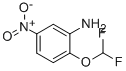 2-(Difluoromethoxy)-5-nitroaniline Structure,54939-58-1Structure