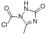 1H-1,2,4-triazole-1-carbonyl chloride, 2,3-dihydro-5-methyl-3-oxo- (9ci) Structure,54945-02-7Structure