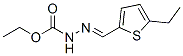 Ethyl (2e)-2-[(5-ethyl-2-thienyl)methylene]hydrazinecarboxylate Structure,549475-46-9Structure