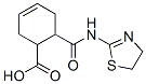 3-Cyclohexene-1-carboxylicacid,6-[[(4,5-dihydro-2-thiazolyl)amino]carbonyl ]- Structure,549476-37-1Structure