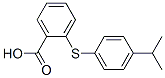 2-(4-Isopropylphenylthio)benzoic acid Structure,5495-75-0Structure