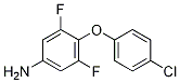 4-(4-Chlorophenoxy)-3,5-difluoroaniline Structure,549547-33-3Structure