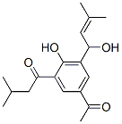 (-)-1-[5-Acetyl-2-hydroxy-3-(1-hydroxy-3-methyl -2-butenyl)phenyl]-3-methyl-1-butanone Structure,54963-61-0Structure