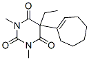 5-(1-Cyclohepten-1-yl)-5-ethyl-1,3-dimethyl-2,4,6(1h,3h,5h)-pyrimidinetrione Structure,54965-32-1Structure