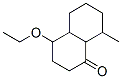 4-Ethoxy-3,4,4a,5,6,7,8,8a-octahydro-8-methyl-1(2h)-naphthalenone Structure,54965-51-4Structure