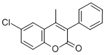 6-Chloro-4-methyl-3-phenylcoumarin Structure,54981-78-1Structure