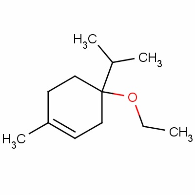 4-Ethoxy-4-(isopropyl)-1-methylcyclohexene Structure,54982-76-2Structure