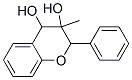 3,4-Dihydro-3-methyl-2-phenyl-2h-1-benzopyran-3,4-diol Structure,54986-58-2Structure