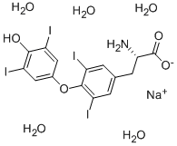 Levothyroxine sodium Structure,55-03-8Structure