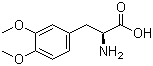 (S)-2-氨基-3-(3,4-二甲氧基苯基)-丙酸結(jié)構(gòu)式_55-59-4結(jié)構(gòu)式