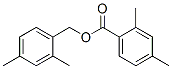 2,4-Dimethylbenzoic acid (2,4-dimethylphenyl)methyl ester Structure,55000-43-6Structure