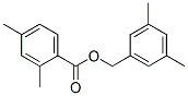 2,4-Dimethylbenzoic acid (3,5-dimethylphenyl)methyl ester Structure,55000-45-8Structure