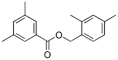 3,5-Dimethylbenzoic acid (2,4-dimethylphenyl)methyl ester Structure,55000-46-9Structure