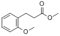 Methyl 3-(2-methoxyphenyl)propionate Structure,55001-09-7Structure