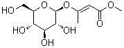 Trans-beta-d-glucopyranosyl methylacetoacetate Structure,55018-21-8Structure