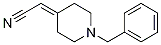 2-(1-Benzyl-4-piperidylidene)acetonitrile Structure,55022-82-7Structure