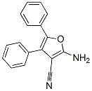 2-Amino-4,5-diphenylfuran-3-carbonitrile Structure,5503-73-1Structure