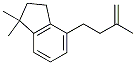 2,3-Dihydro-1,1-dimethyl-4-(3-methyl-3-butenyl)-1h-indene Structure,55030-58-5Structure