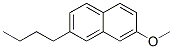 2-Butyl-7-methoxynaphthalene Structure,55030-61-0Structure