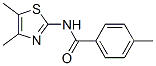 Benzamide,n-(4,5-dimethyl-2-thiazolyl)-4-methyl-(9ci) Structure,550352-29-9Structure