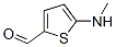 2-Thiophenecarboxaldehyde,5-(methylamino)-(9ci) Structure,550379-09-4Structure