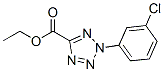 2-(3-Chlorophenyl)-2h-tetrazole-5-carboxylic acid ethyl ester Structure,55044-76-3Structure