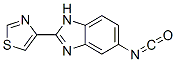 5-Isocyanato-2-(4-thiazolyl)-1h-benzimidazole Structure,55044-84-3Structure