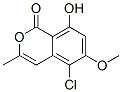 5-Chloro-8-hydroxy-6-methoxy-3-methyl-1h-2-benzopyran-1-one Structure,55044-85-4Structure