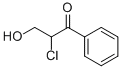 1-Propanone,2-chloro-3-hydroxy-1-phenyl-(9ci) Structure,55056-02-5Structure