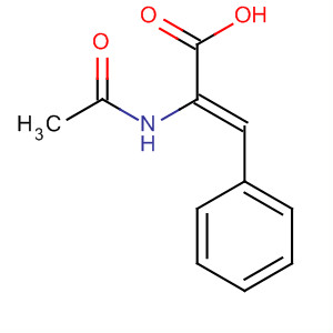 (Z)-2-acetamido-3-phenylacrylicacid Structure,55065-02-6Structure