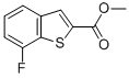 Methyl 7-fluoro-1-benzothiophene-2-carboxylate Structure,550998-54-4Structure