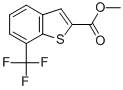 Methyl 7-(trifluoromethyl)-1-benzothiophene-2-carboxylate Structure,550998-55-5Structure