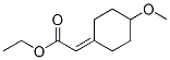 4-Methoxycyclohexylideneacetic acid ethyl ester Structure,55103-56-5Structure