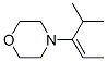 4-(1-Isopropyl-1-propenyl)morpholine Structure,55103-87-2Structure