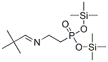 [2-[(2,2-Dimethylpropylidene)amino]ethyl ]phosphonic acid bis(trimethylsilyl) ester Structure,55108-78-6Structure