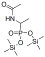 [1-(Acetylamino)ethyl ]phosphonic acid bis(trimethylsilyl) ester Structure,55108-82-2Structure