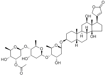 α-Acetyldigoxin Structure,5511-98-8Structure