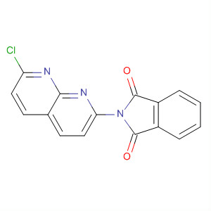 2-(7-Chloro-[1,8]naphthyridin-2-yl)-isoindole-1,3-dione Structure,55112-40-8Structure