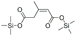 (Z)-3-methyl-2-pentenedioic acid bis(trimethylsilyl) ester Structure,55125-09-2Structure