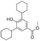 3,5-Dicyclohexyl-4-hydroxybenzoic acid methyl ester Structure,55125-23-0Structure